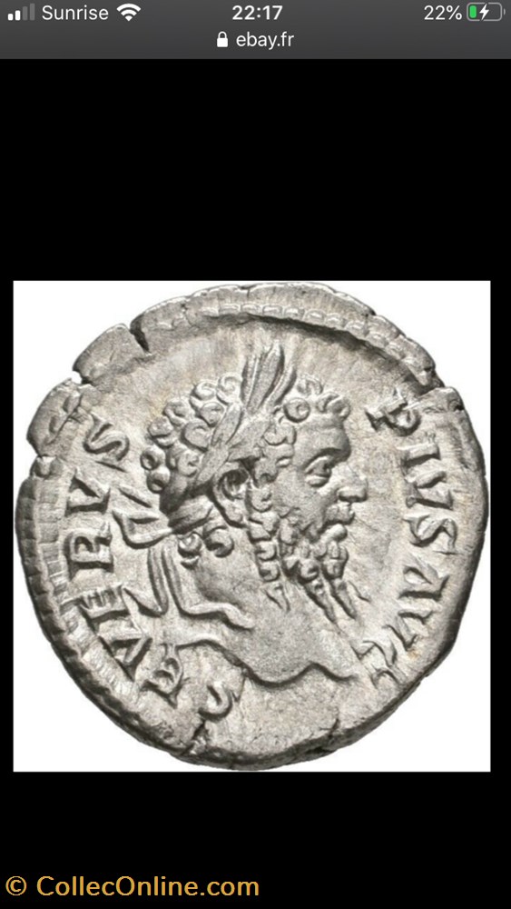 Septime sévère RIC IV 234 monnaies antiquite av jc a ap romaines republicaines imperiales septime severe ric iv 234