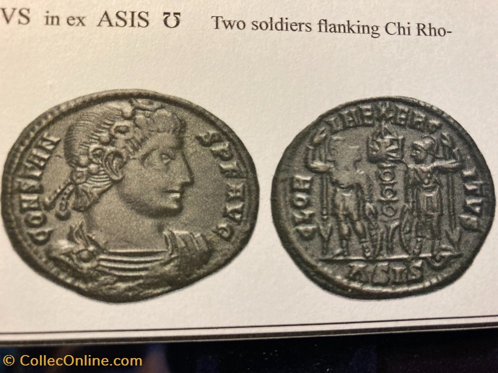 monnaies antiques romaines imperiales et republicaines constans ric viii 93 siscia