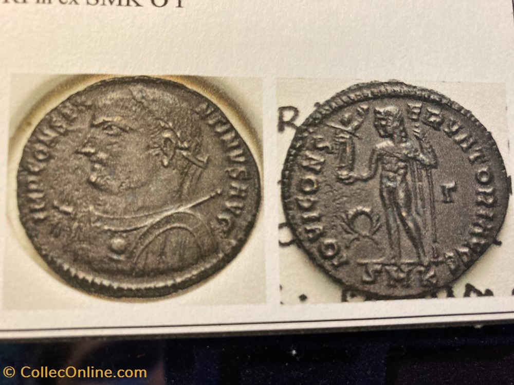 monnaies antiques romaines imperiales et republicaines constantinus i ric vii 8 cyzique