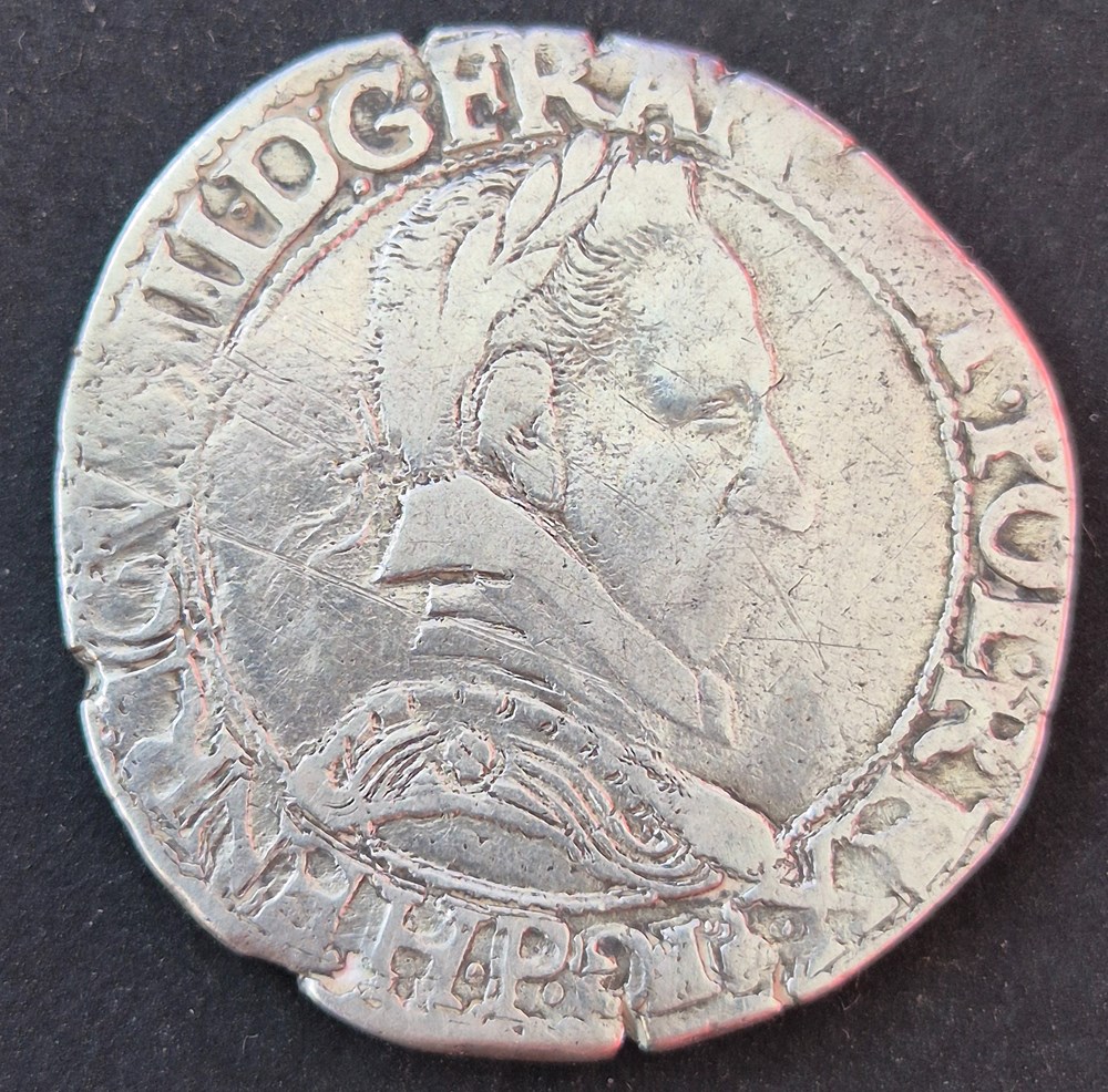 monnaies europe medievale france royales franc 1578 dijon