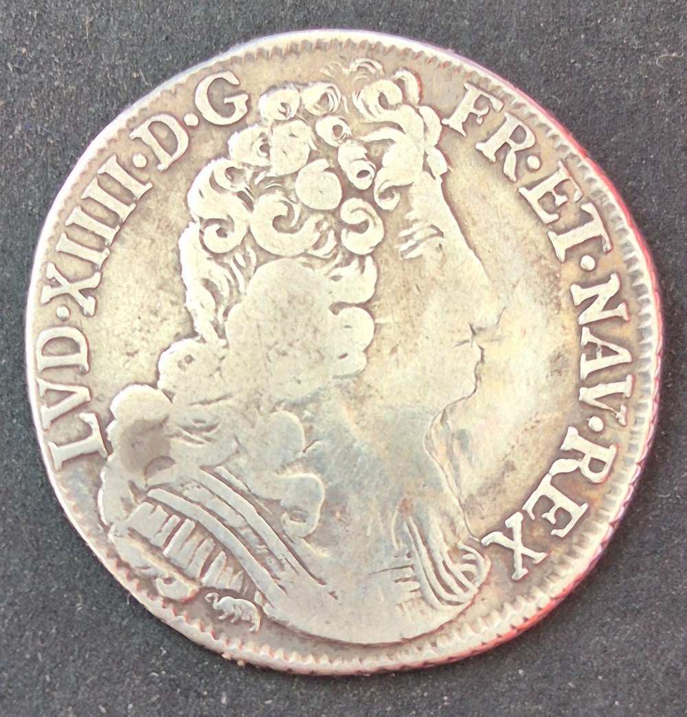 monnaies europe medievale a france royales 1 4 d ecu 1711 dijon