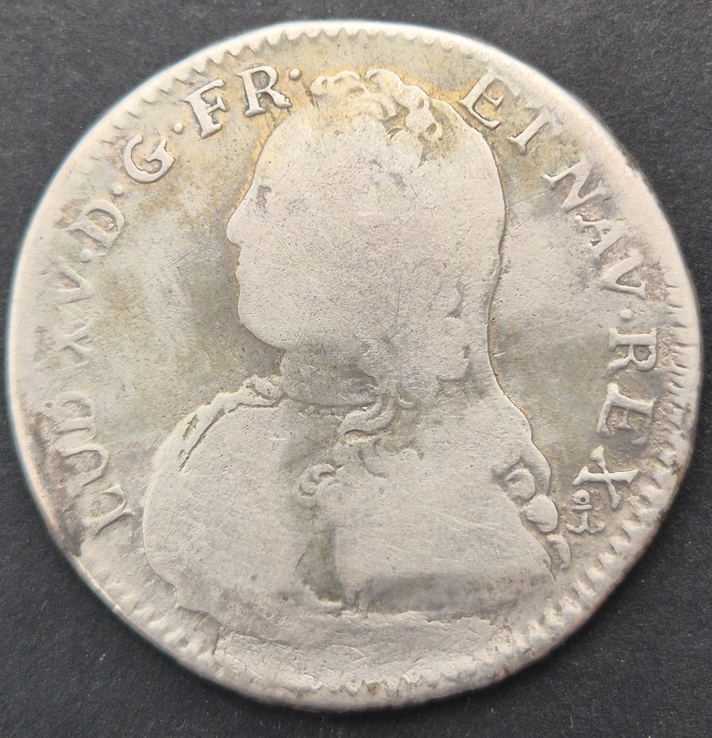 monnaies europe medievale a france royales demi ecu 1730 dijon
