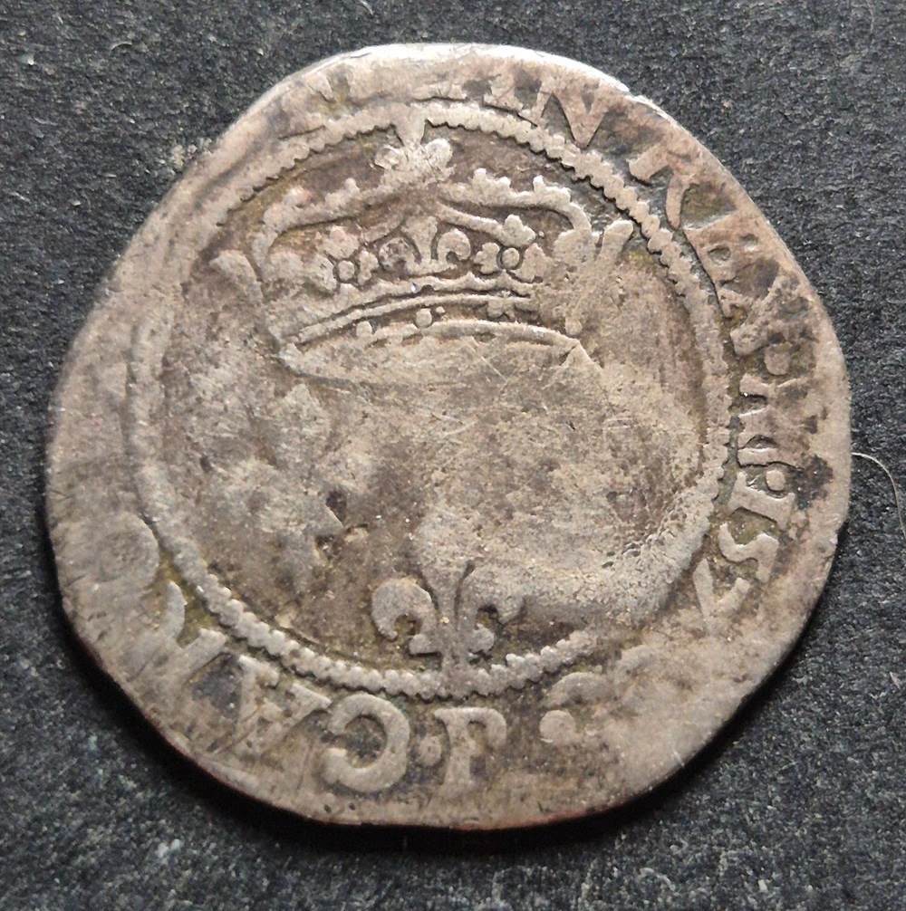 2 sol charles IX 1570 dijon monnaies europe medievale france royales 2 sol charles ix 1570 dijon