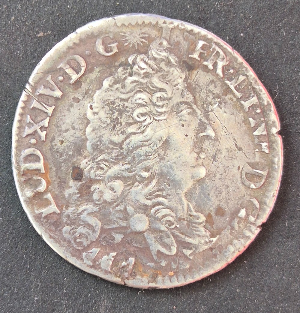 1/4 d ecu 1691 dijon monnaies europe medievale a france royales 1 4 d ecu 1691 dijon