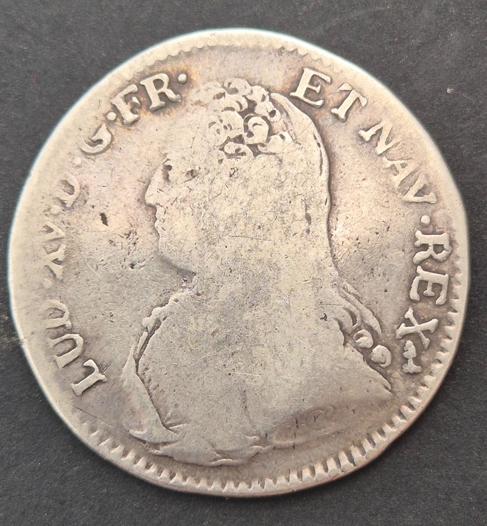 monnaies europe medievale a france royales demi ecu 1727 dijon