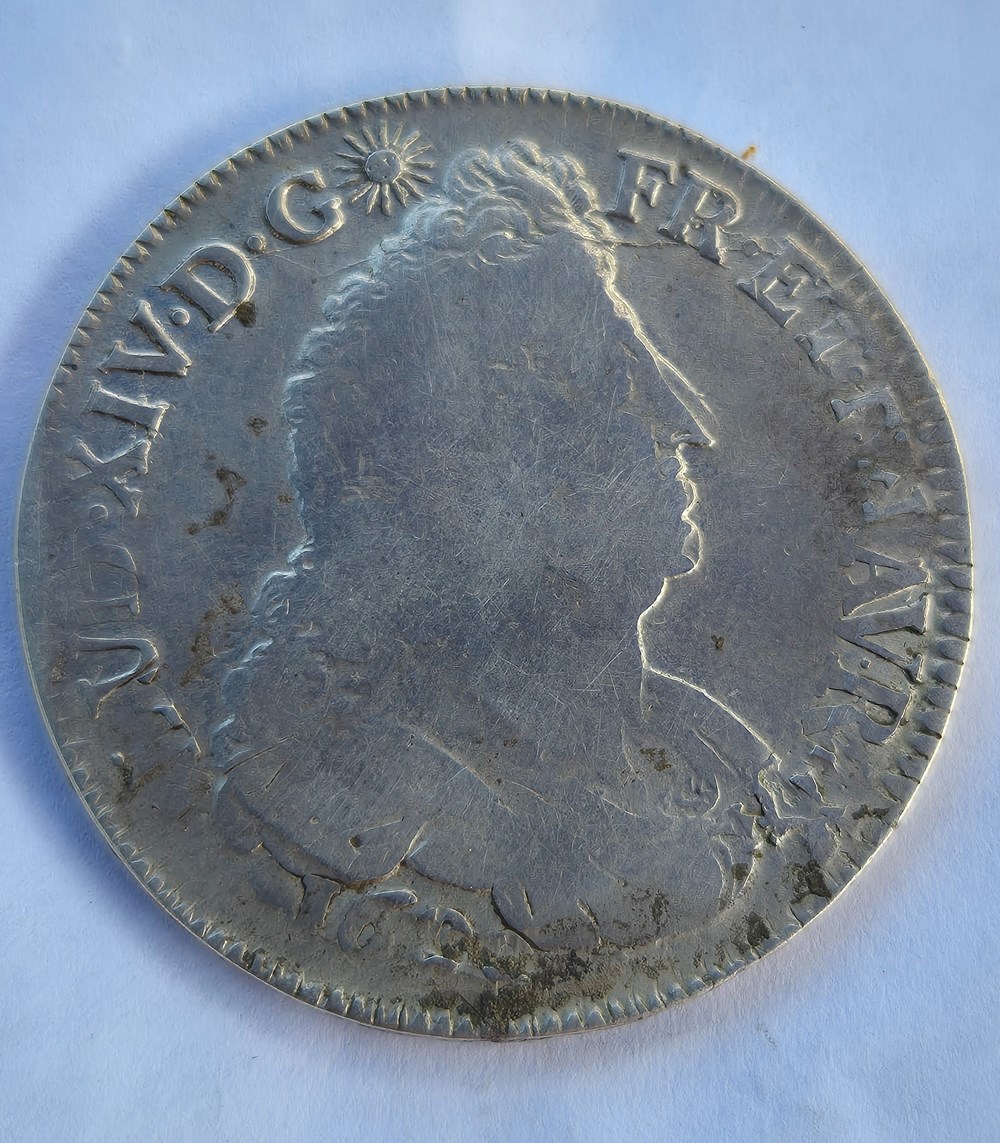 monnaies europe medievale france royales ecu 1693 p dijon reformation