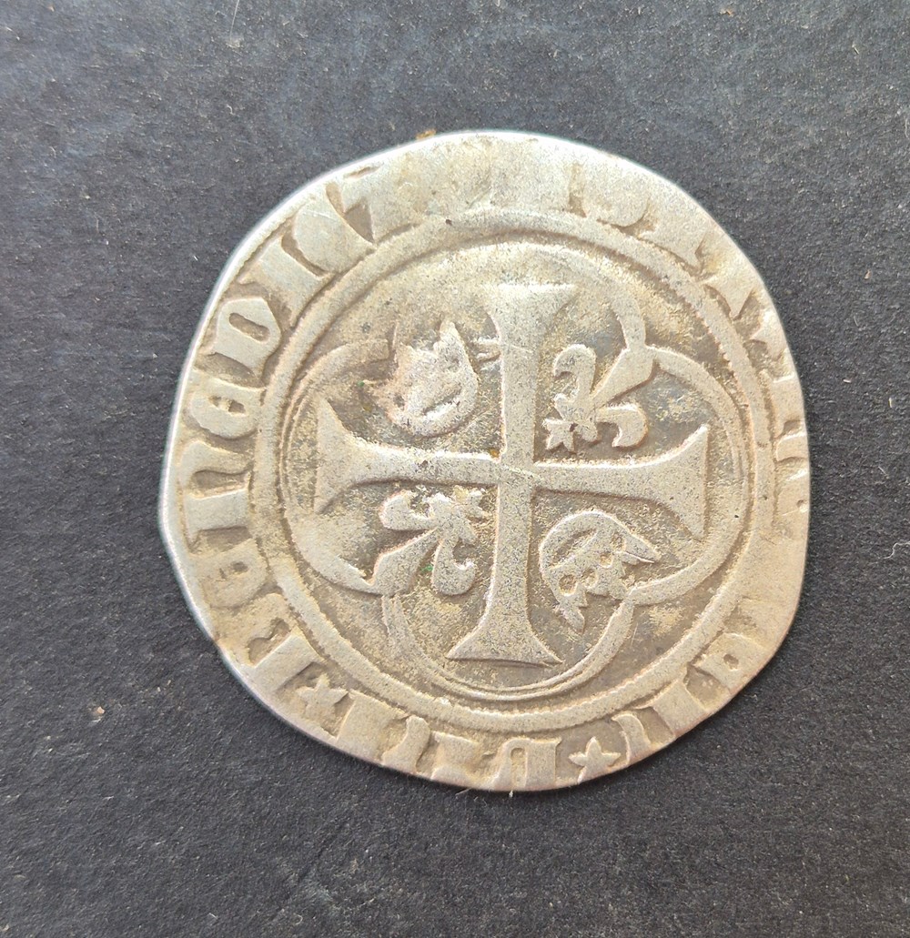 monnaies europe medievale france royales blanc aux briquet charles vii 1er type