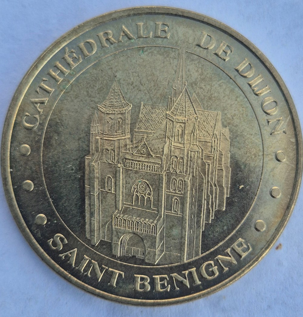 Dijon sainte bénigne 2009 medailles france touristiques dijon sainte benigne 2009