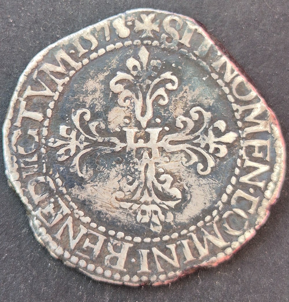 Franc 1578 dijon monnaies europe medievale france royales franc 1578 dijon