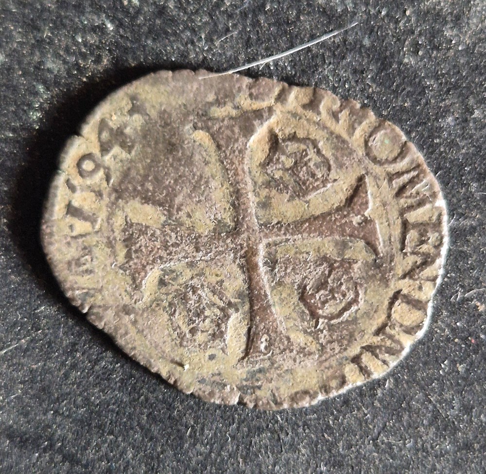 monnaies europe medievale france royales douzain charles x 1594 dijon