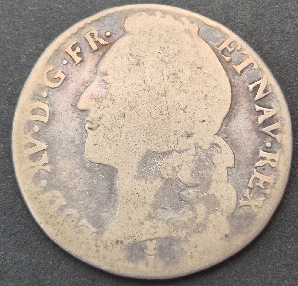 monnaies europe medievale a france royales demi ecu 1748 dijon