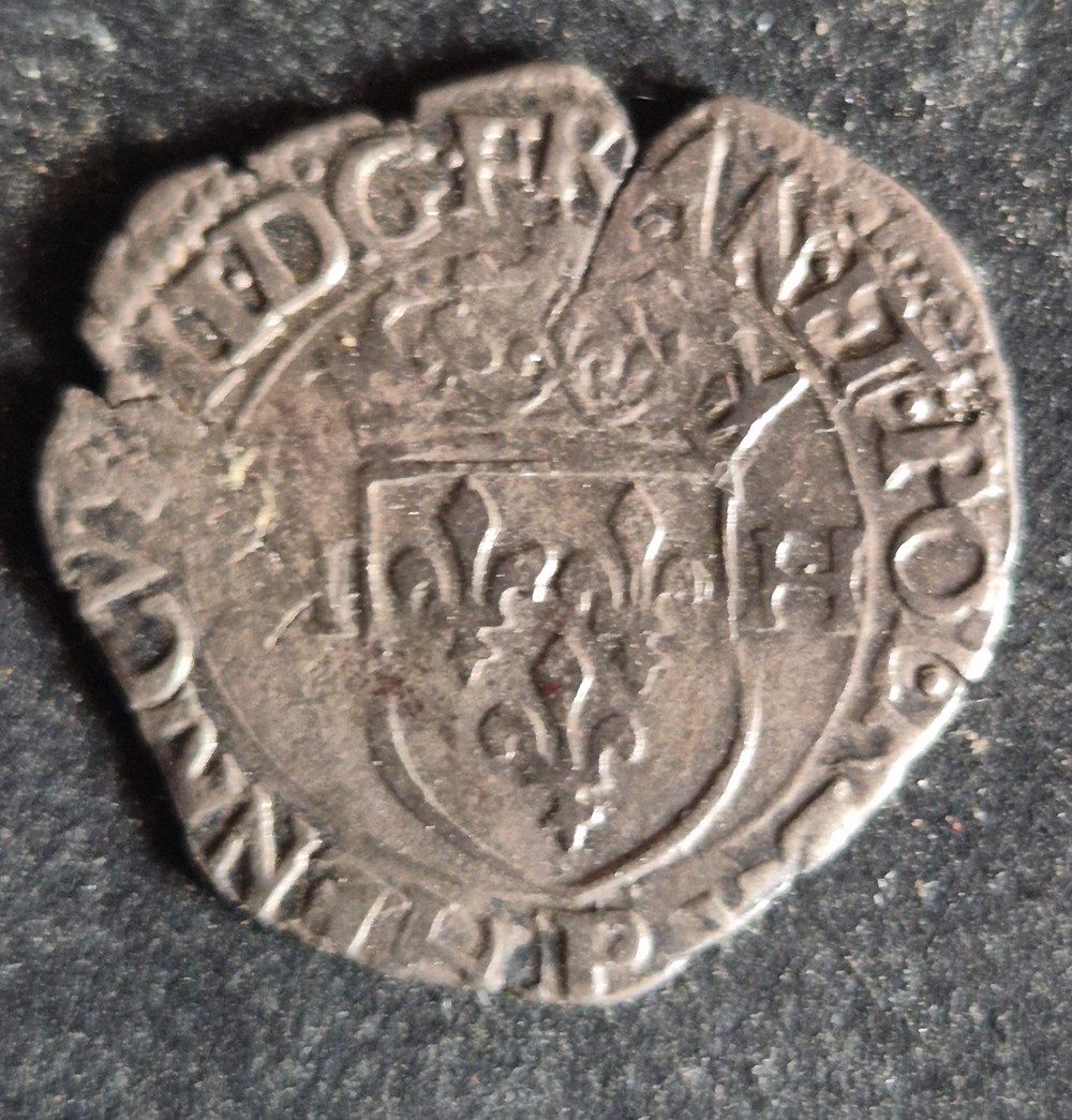 monnaies europe medievale france royales douzain henri iii 1587 dijon