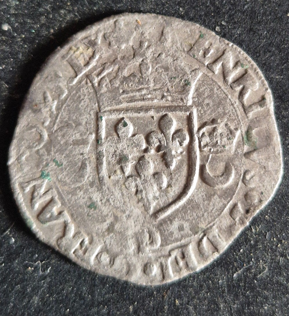 monnaies europe medievale france royales douzain henri ii 1551 dijon