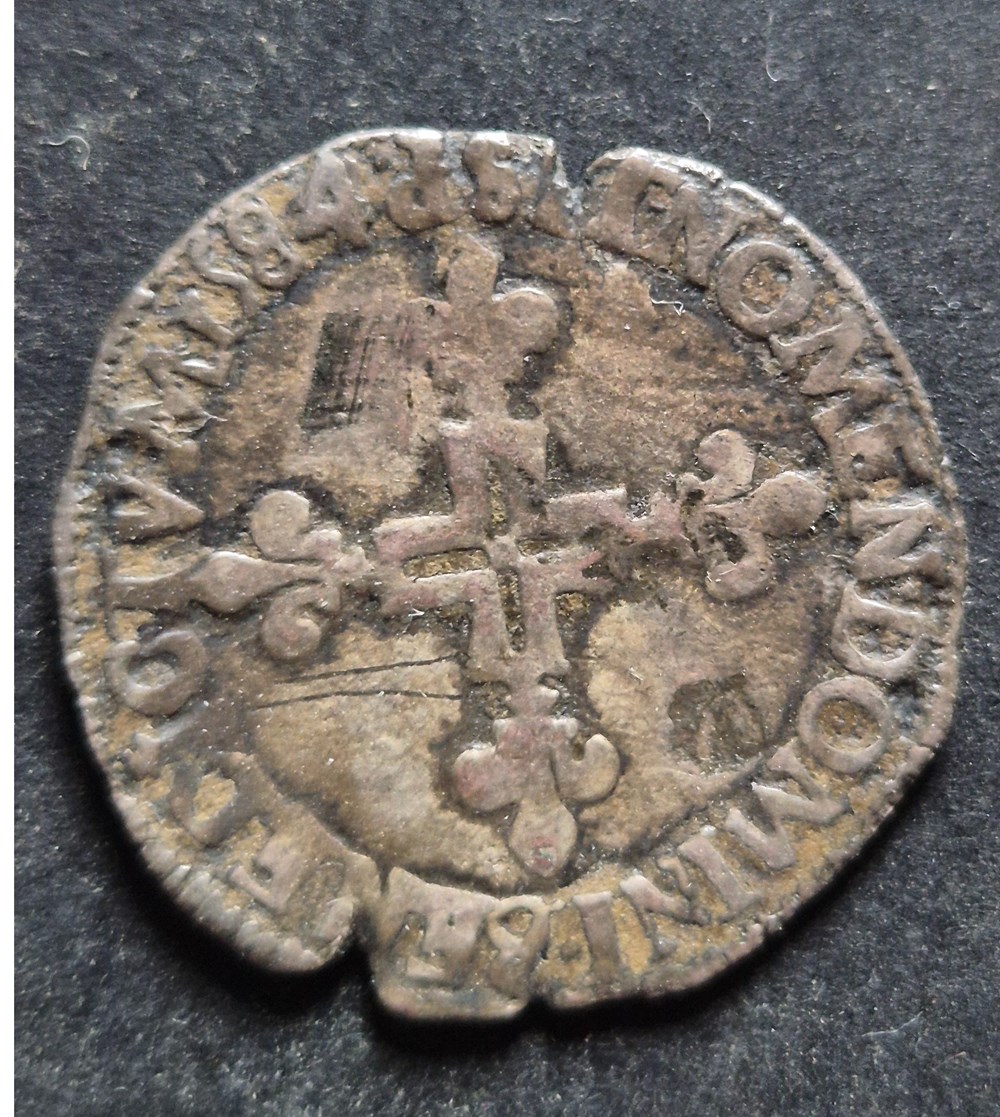 monnaies europe medievale a france royales 2 sol 1584 dijon