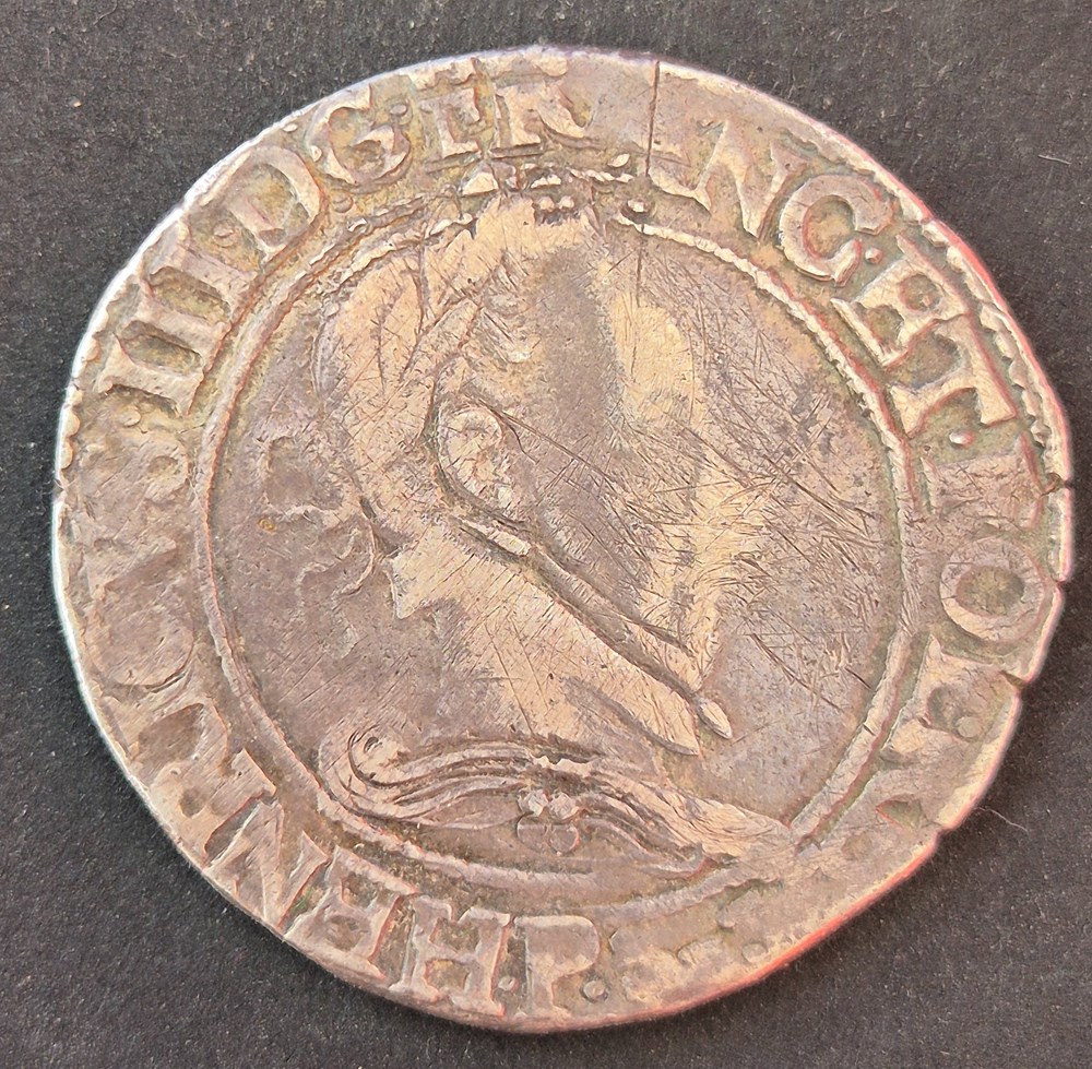 monnaies europe medievale france royales franc 1578 dijon