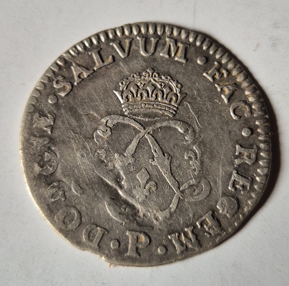 monnaies europe medievale a france royales 4 sols 1692 dijon