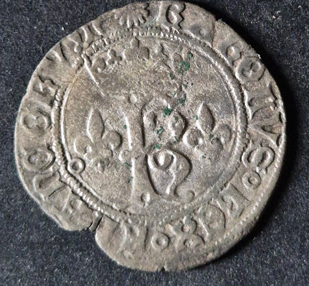 Karolus charles viii dijon monnaies europe medievale france royales karolus charles viii dijon