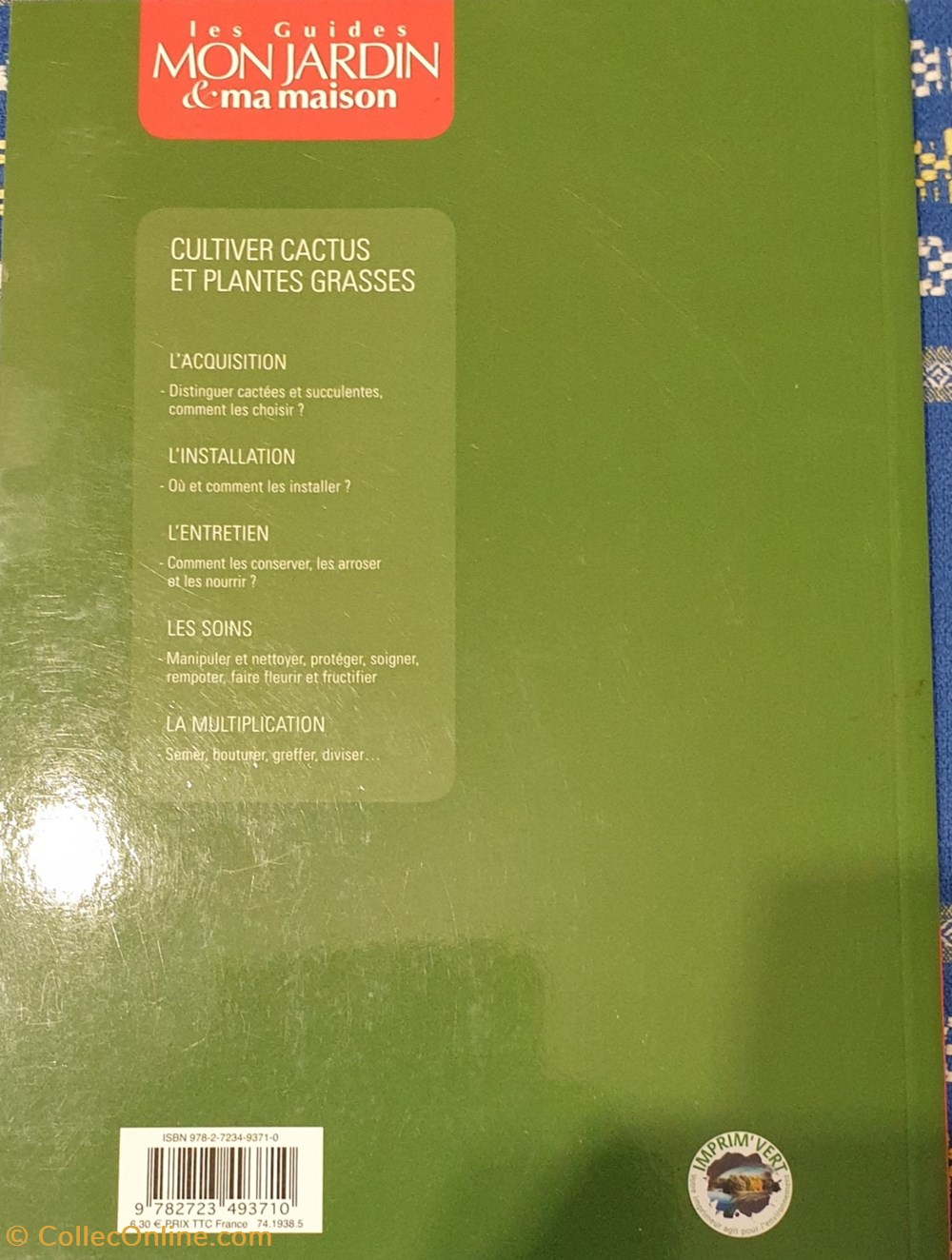 livres bd revues cultiver cactus et plantes grasses