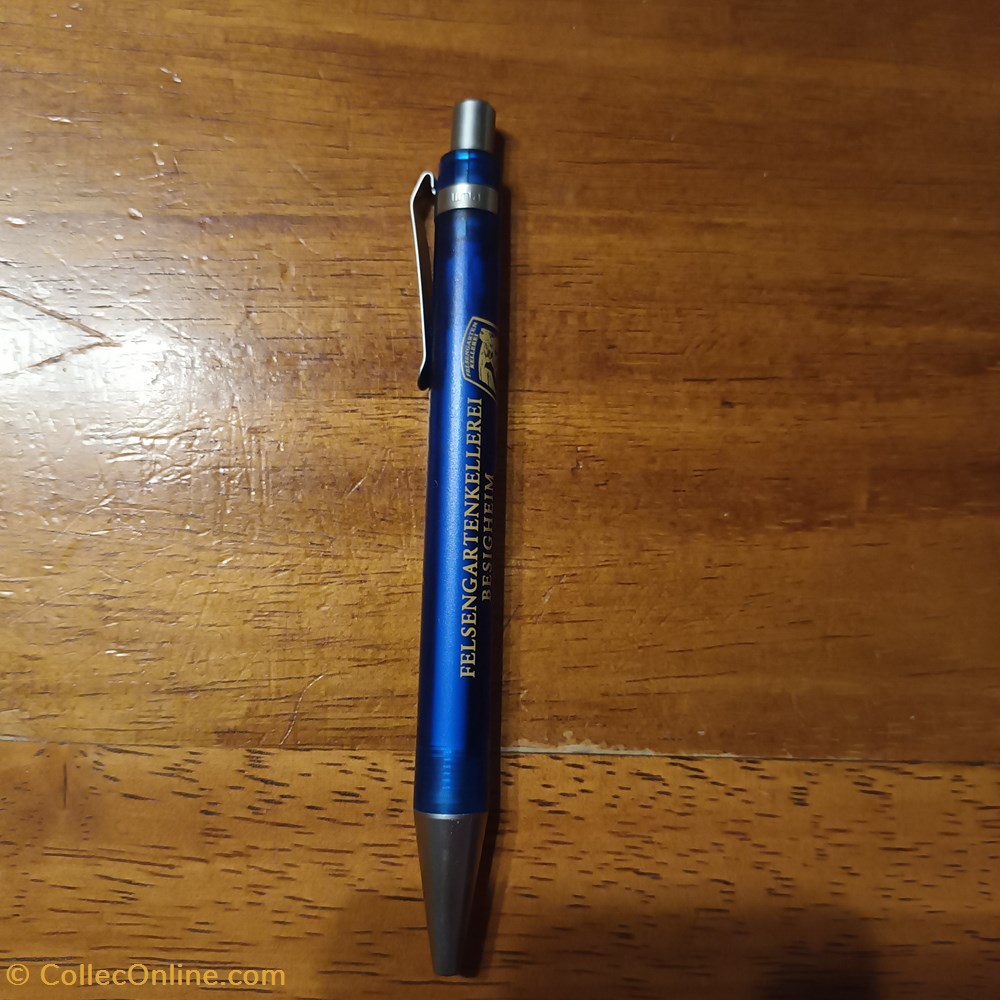 objets publicitaires stylo felsengartenkellerei besigheim