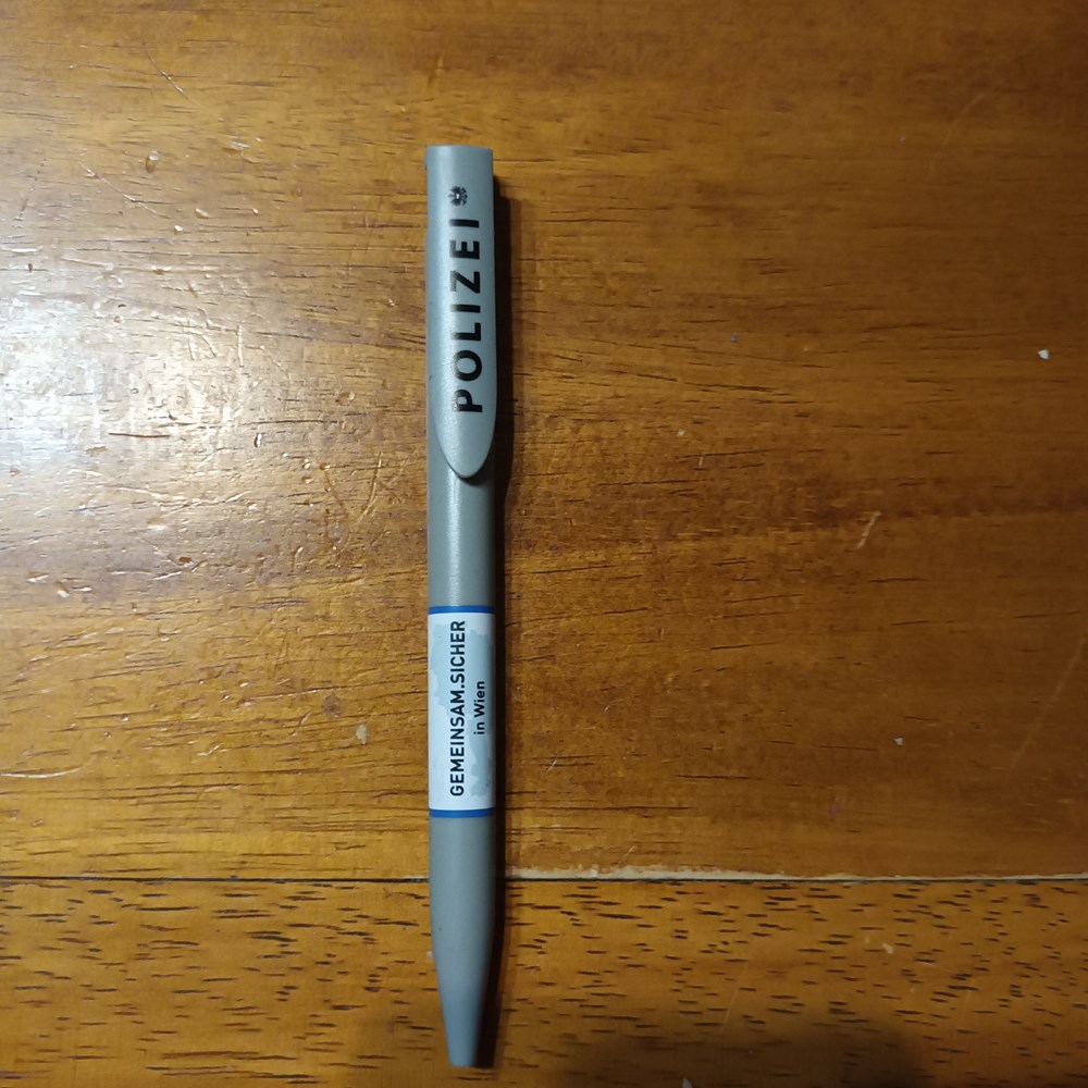 Stylo Gemeinsam Sicher Polizei objets publicitaires stylo gemeinsam sicher polizei