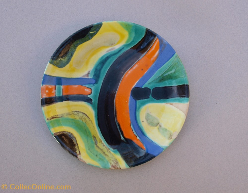 art antiquites ceramiques poteries assiette
