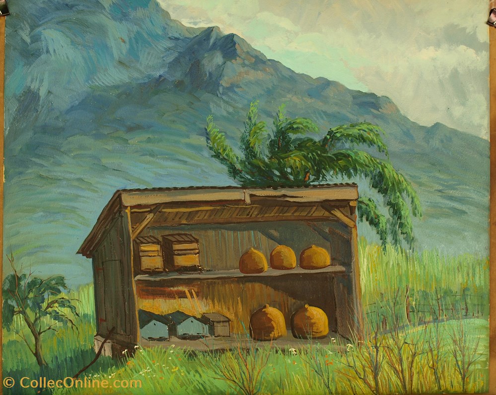 Ruchers en Savoie art antiquites peintures dessins ruchers en savoie