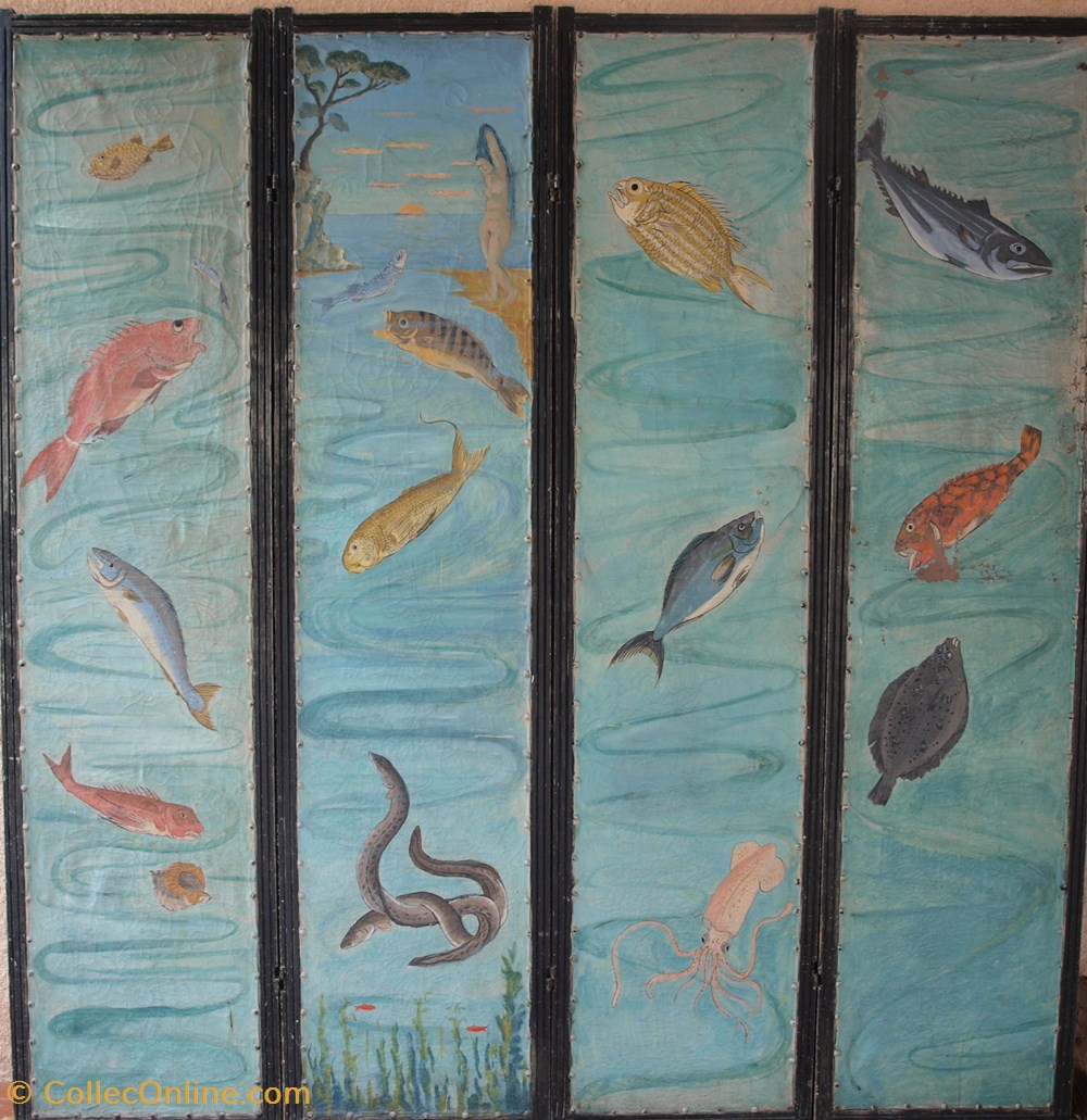 art antiquites peintures dessins paravent atelier montparnasse 1939