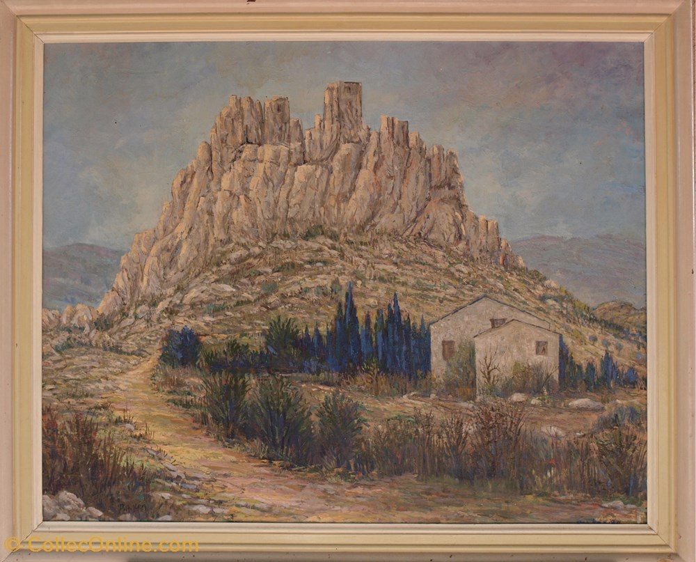 Château cathare art antiquites peintures dessins chateau cathare