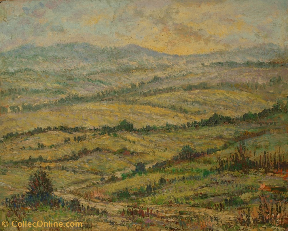 Collines art antiquites peintures dessins collines
