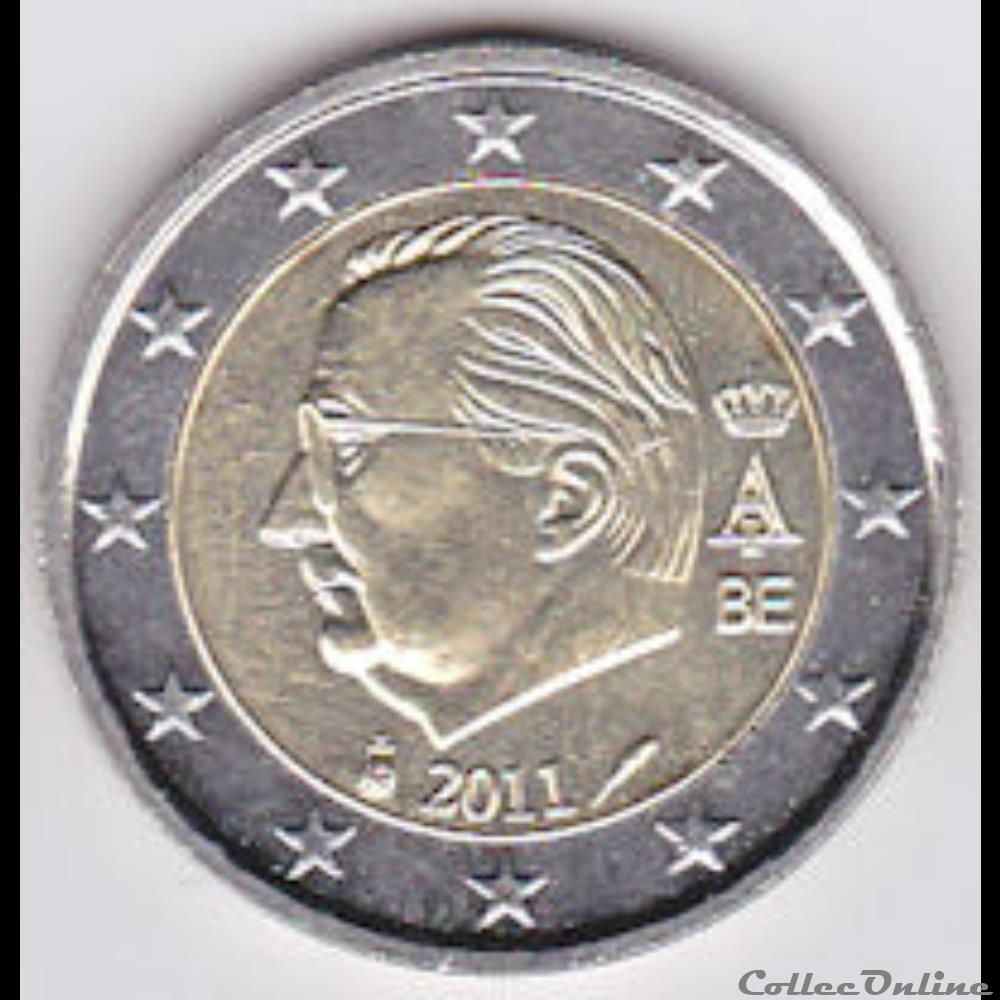 Albert II monnaie euro belgique albert ii