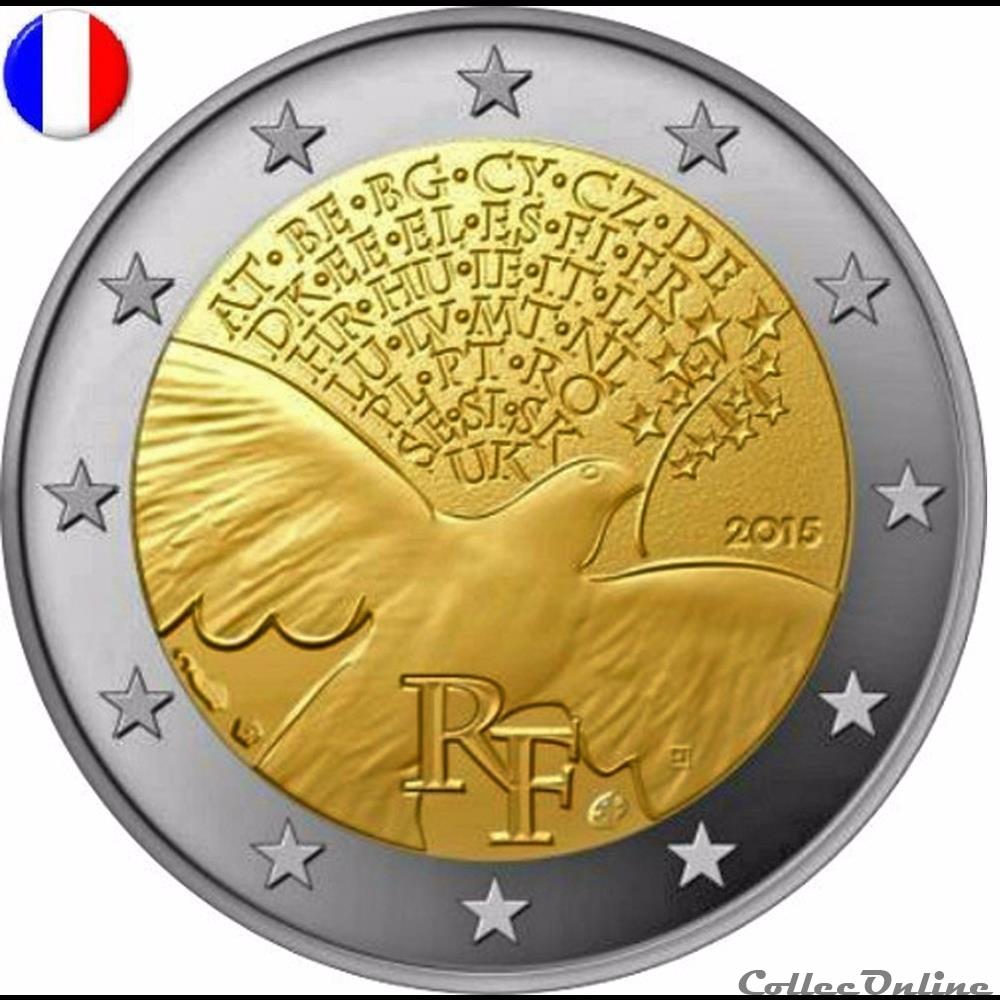 70 ans de Paix en Europe monnaie france 70 ans de paix en europe
