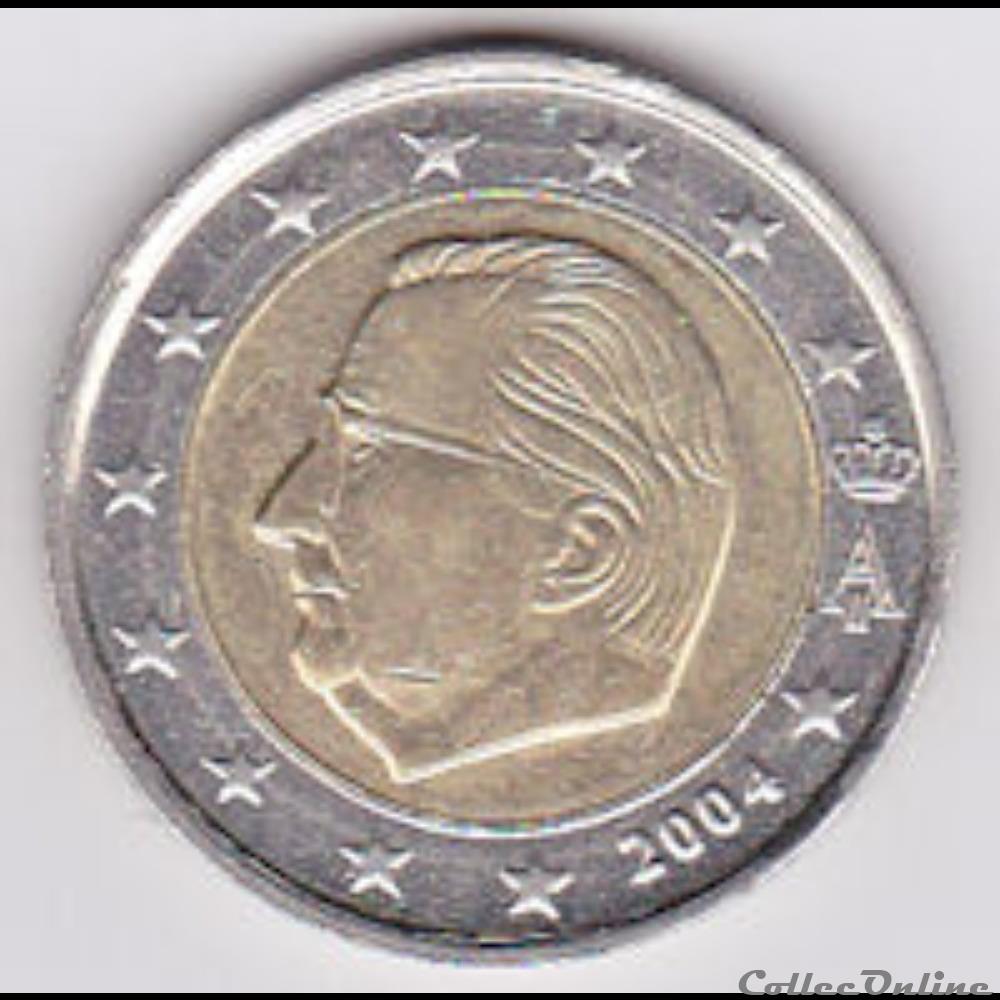 Albert II monnaie euro belgique albert ii