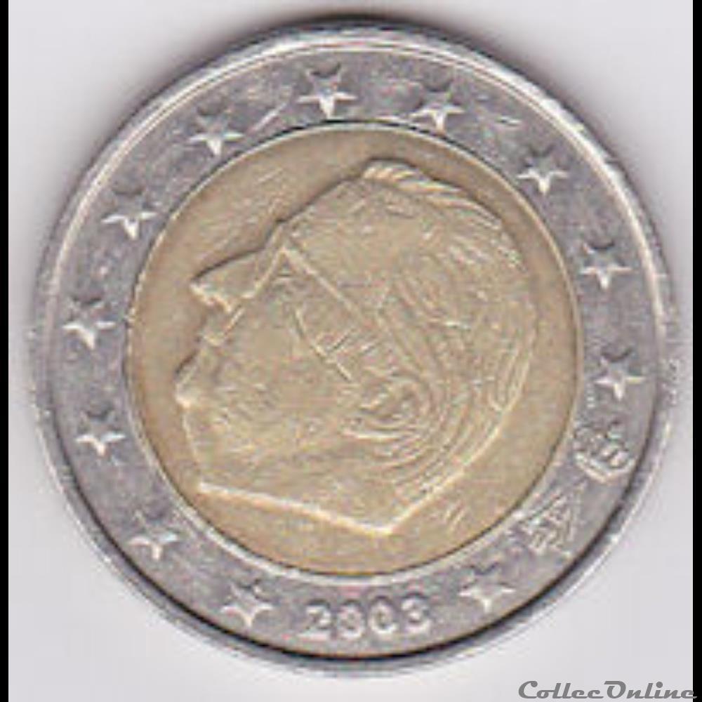 Albert II monnaie euro belgique albert ii