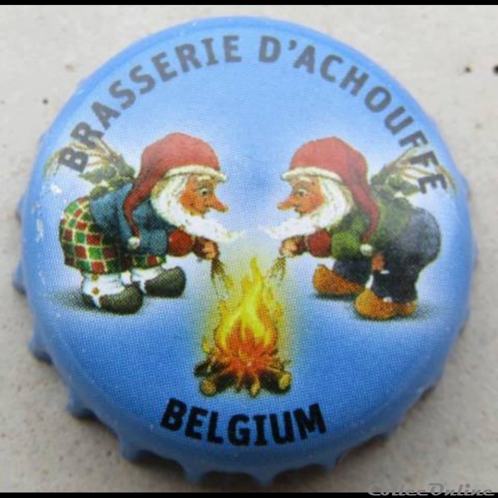 CAPSULES BIERES BRASSERIE D'ACHOUFFE / 6666 WIBRIN muselet belgique capsules bieres brasserie achouffe 6666 wibrin