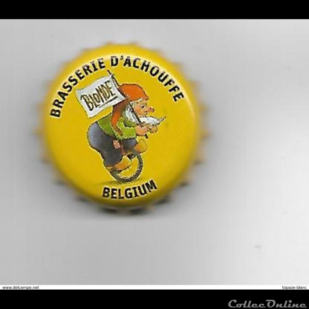 muselet belgique capsule biere achouffe