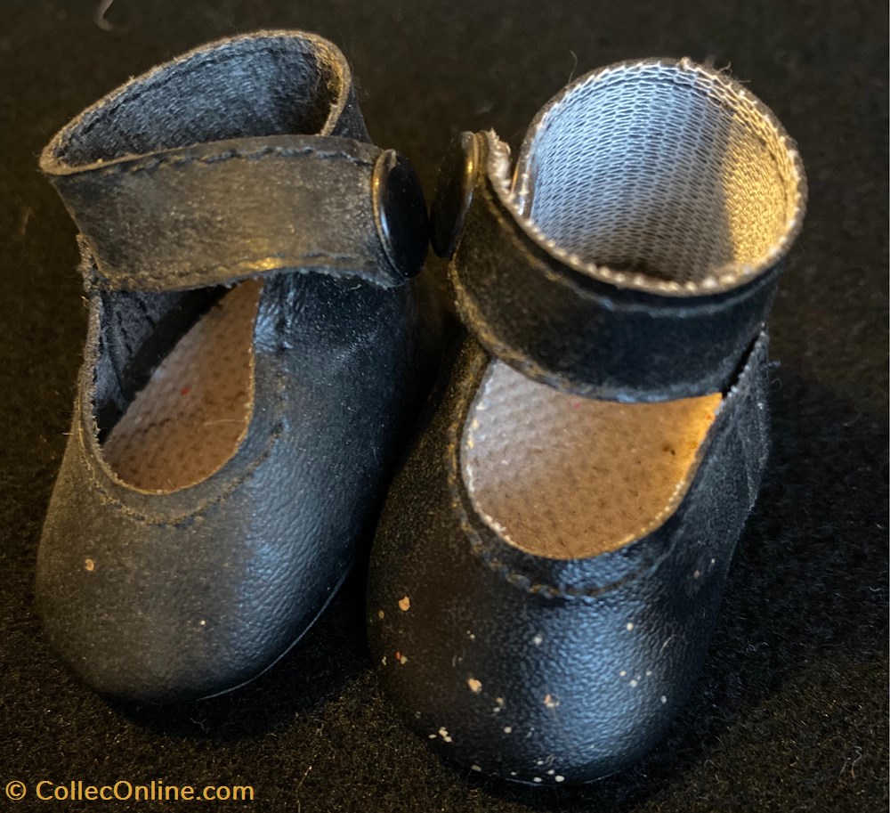chaussures de poupées de Collection 5 vetements et accessoires chaussures de poupees de collection