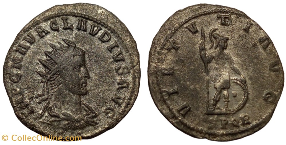 RIC V Online 825* (officina mark variant) monete antico dal al romani imperiali repubblicani ric v online 825 officina mark variant