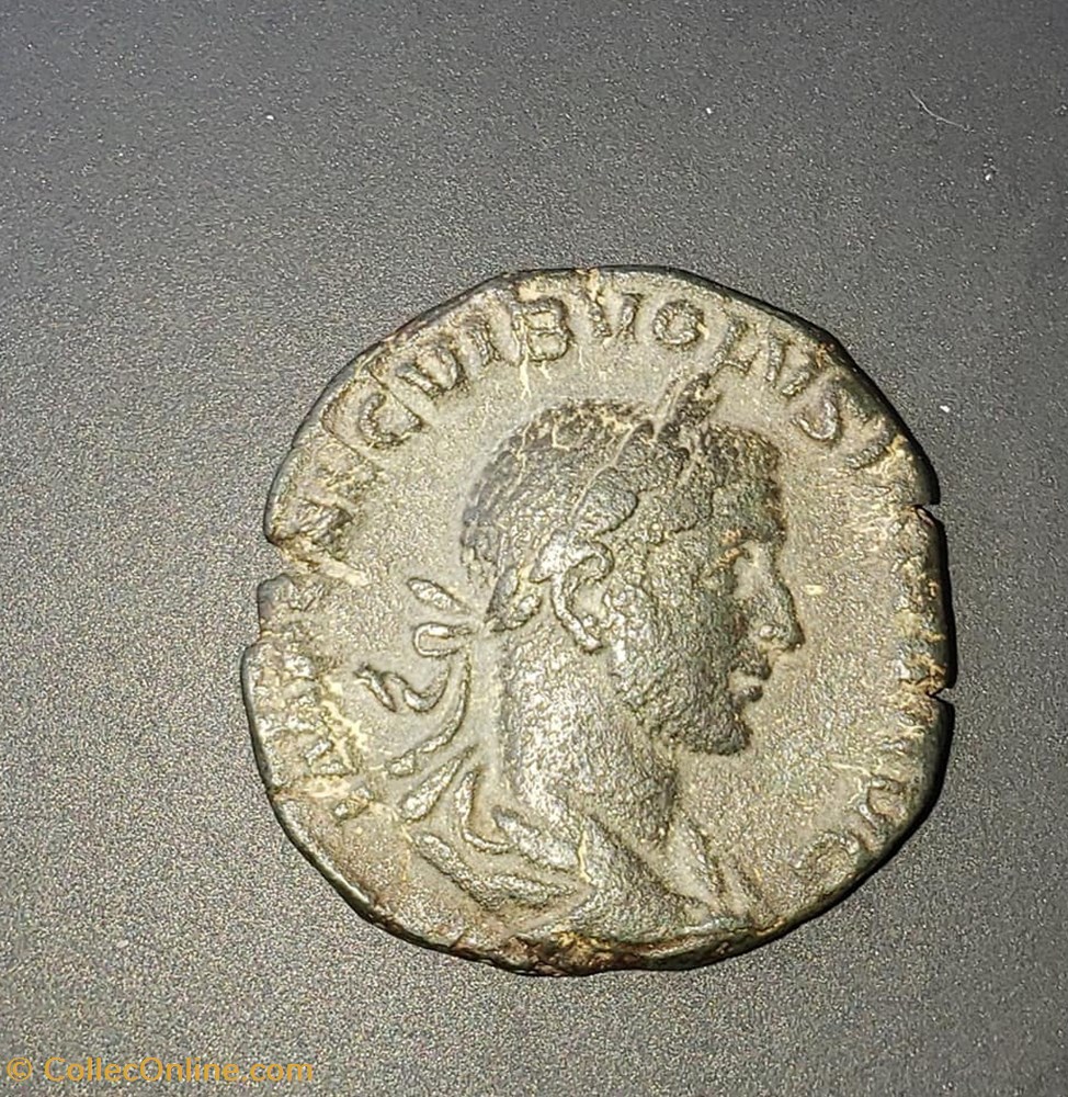 monnaies antiquite jc ap autres antiques sesterce volusien concordia avgg