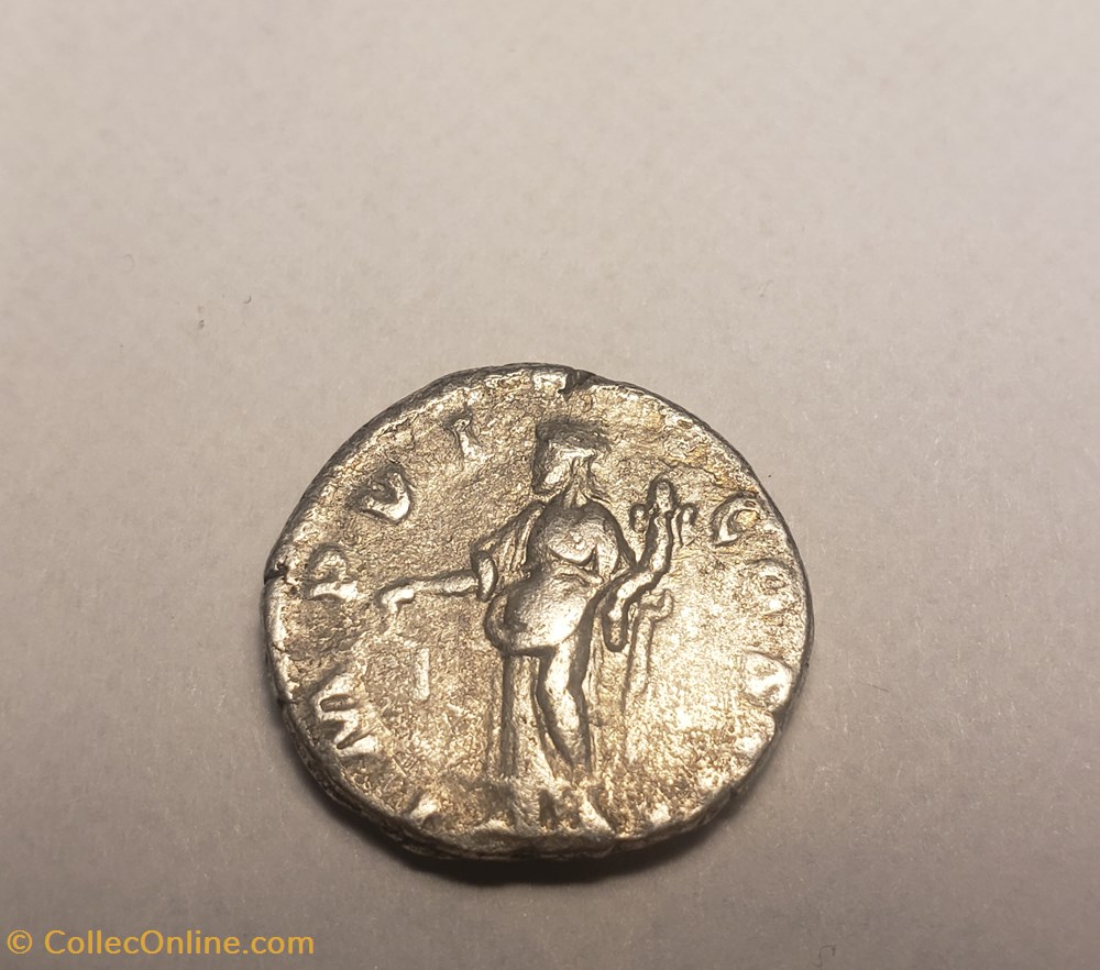 Denier Marc Aurèle Aequitas monnaies antiquite av jc ap autres antiques denier marc aurele aequitas