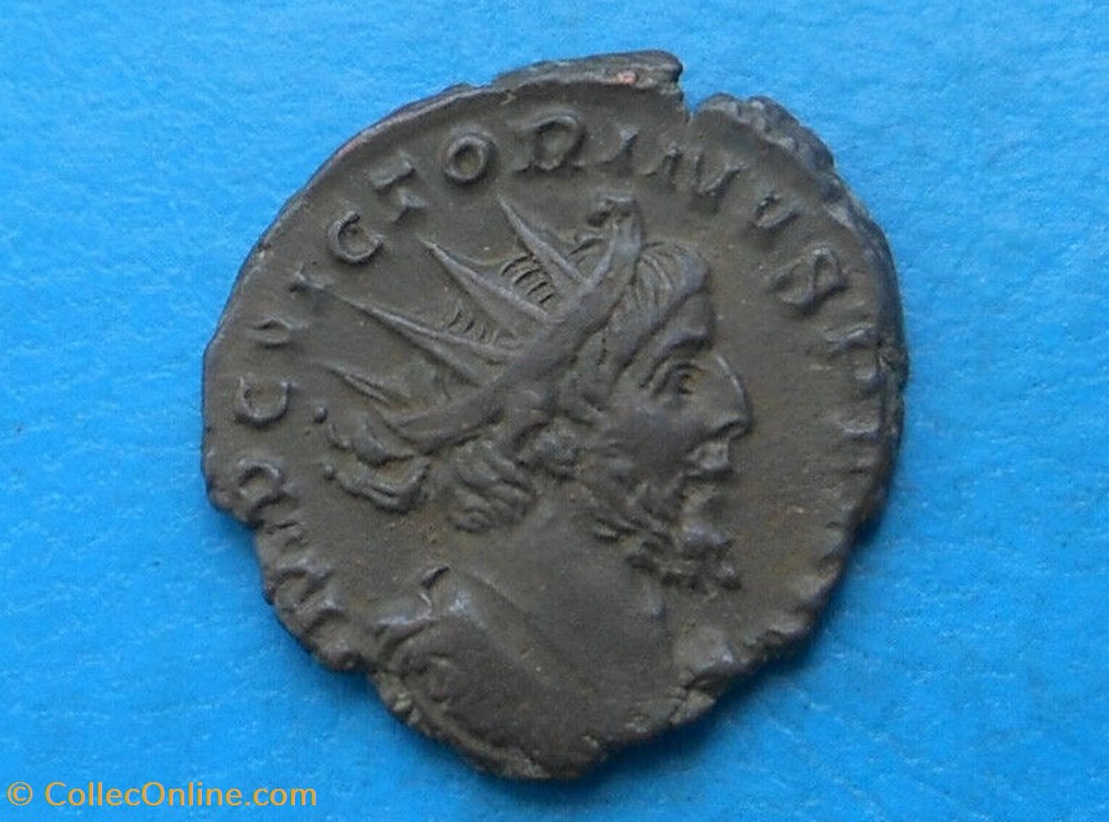 Antoninien Victorin Virtus AUG monnaies antiquite av jc ap autres antiques antoninien victorin virtus aug