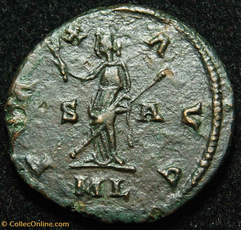Antoninien Allectus PAX AVG monnaies antiquite jc ap autres antiques antoninien allectus pax avg