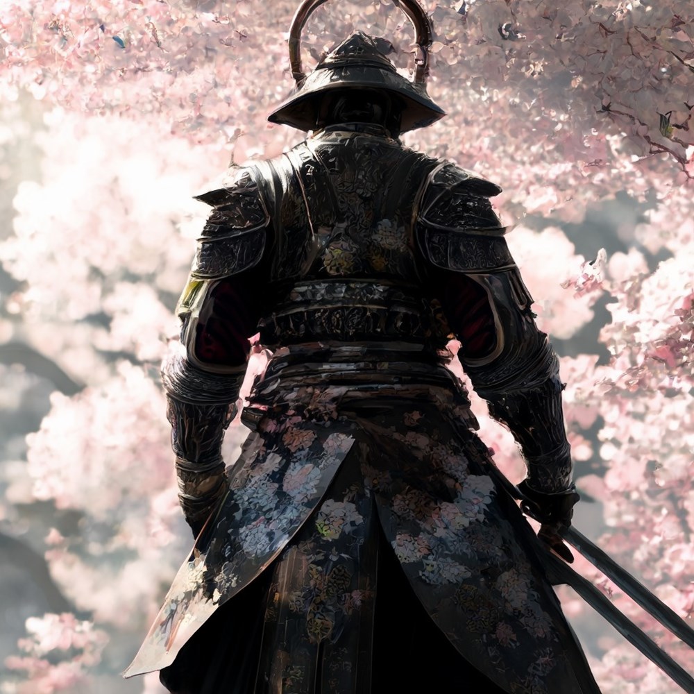 art antiquites numerique samurai