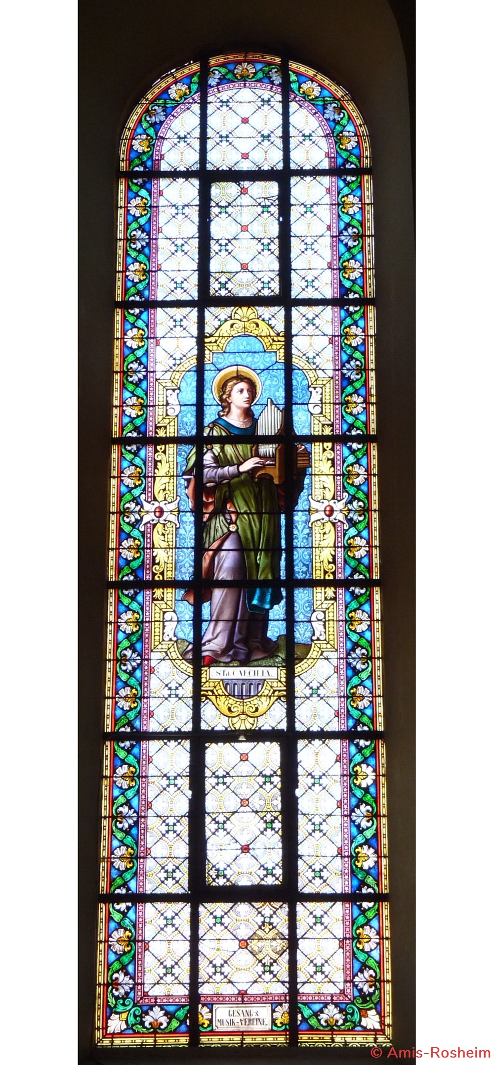 Eglise Saint-Etienne - Vitraux 5 divers eglise saint etienne vitraux