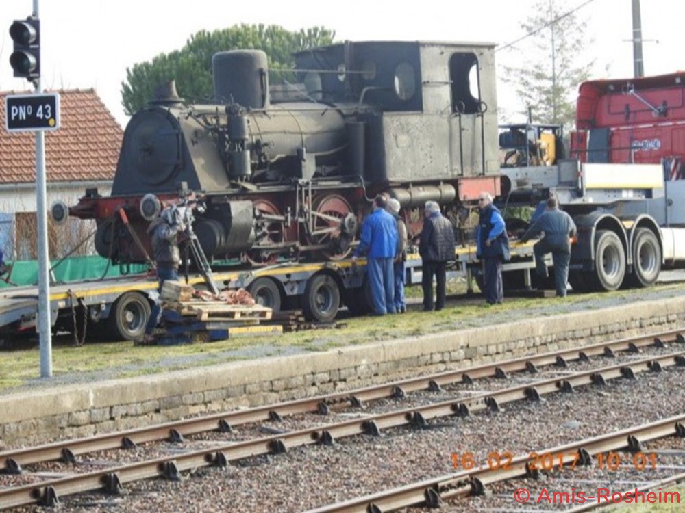 divers la locomotive borsig et son fourgon postal