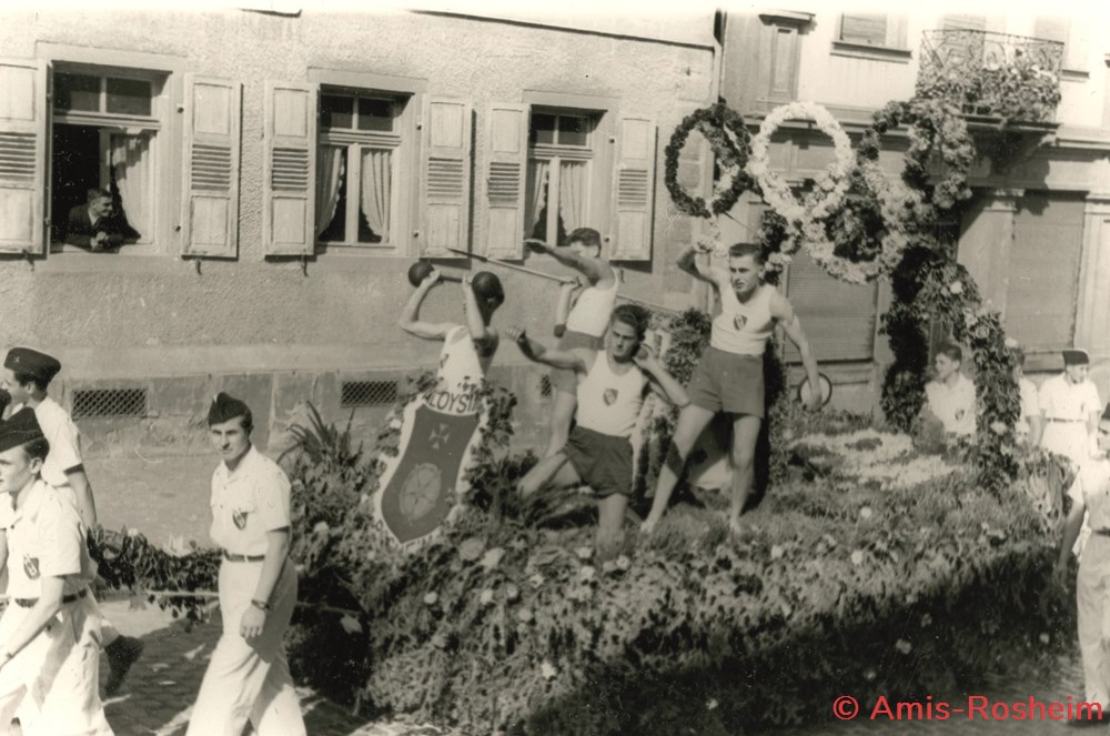 divers le cercle catholique aloysia de 1945 a 1960 la batterie fanfare