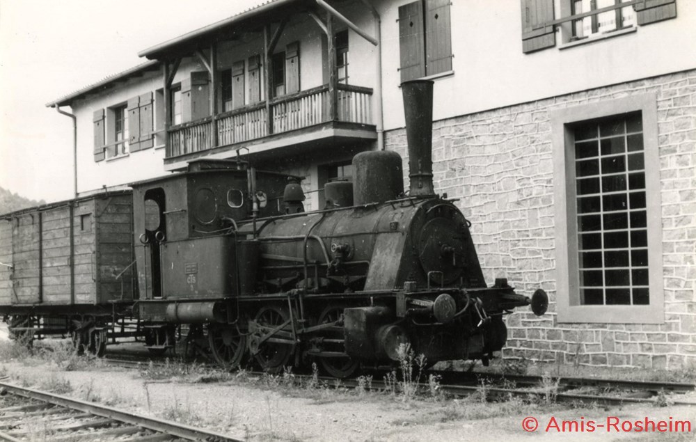divers la locomotive borsig et son fourgon postal