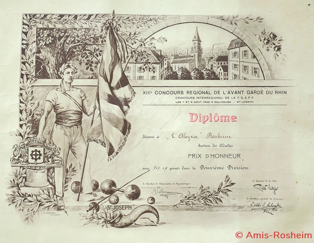 Le Cercle Catholique Aloysia de 1926 à 1930 4 divers le cercle catholique aloysia de 1926 a 1930
