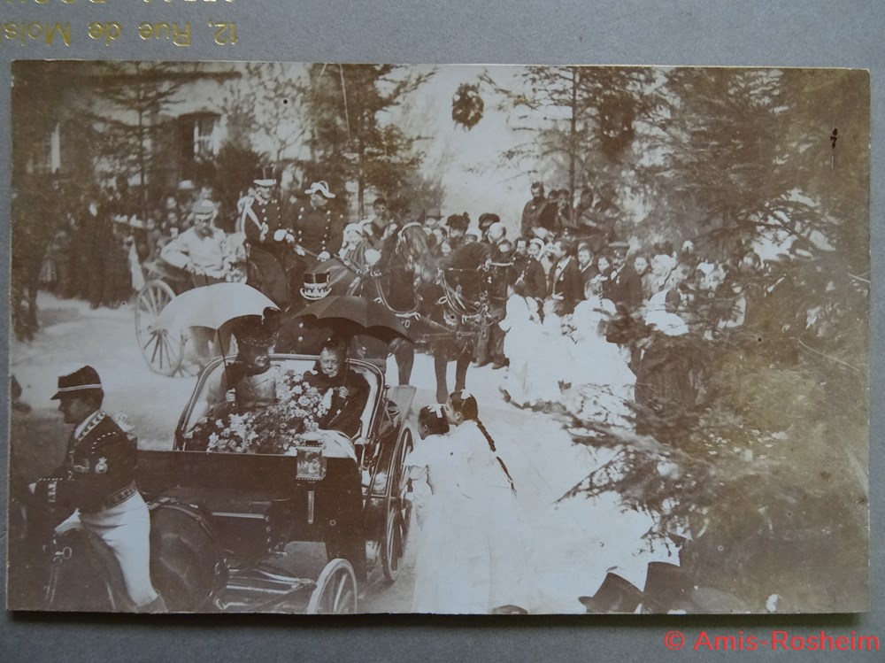 Visite Guillaume II au Mont Ste Odile le 3 mai 1899 6 divers visite guillaume ii au mont ste odile le 3 mai 1899