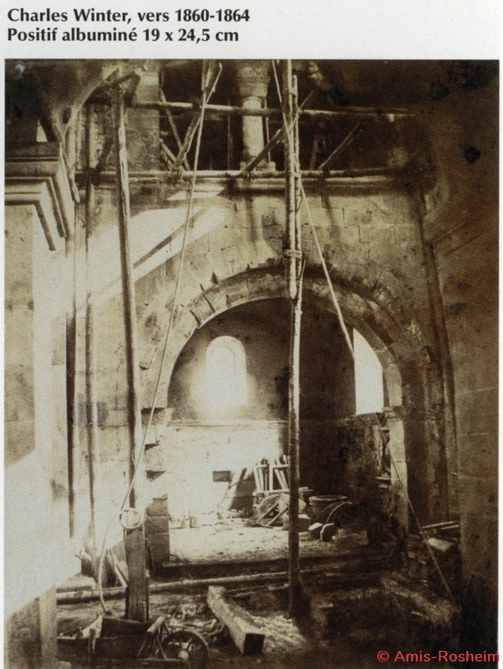 divers eglise saints pierre et paul avant et apres la restauration de 1859