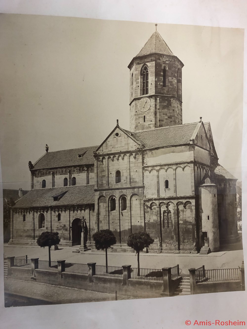 divers eglise saints pierre et paul avant et apres la restauration de 1859